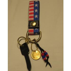RE.ACT リアクト「 U.S.A Tyrolean tape Key holder 」Horse...