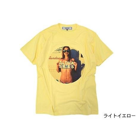 エスアールエス（SR&apos;ES)　Girl Ball Logo S/S Tee 　ライトイエロー　（メン...