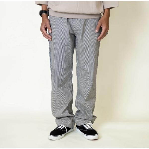 TURN ME ON（ターンミーオン) ワイドペインターパンツ  (HICKORY) (MENS) ...