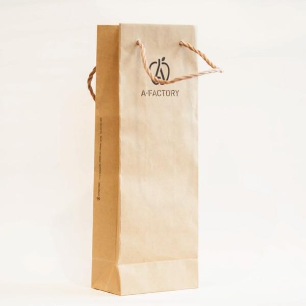 シードル１本入袋（520ml、ギフト箱１本入対応サイズ）