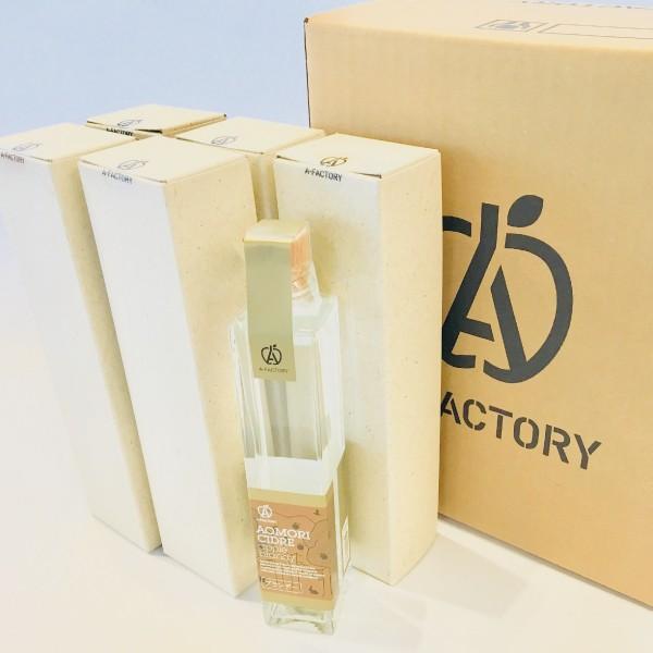 A-FACTORY アオモリシードル apple brandy 200ml ALC.52% ×6本セ...