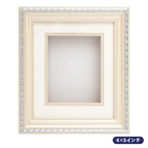 シャドーボックス用額 4×5インチサイズ B-6 パールグリーン : 手芸用品
