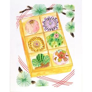 MIYUKI ビーズデコールキット スイーツデコール12か月シリーズ 迎春の和菓子 1月の商品画像