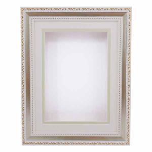 シャドーボックス用額 6×8インチ ホワイト d-52-wh : 手芸用品のABC