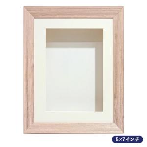 シャドーボックス用額 4×5インチサイズ B-83 ピンク : 手芸用品のABC