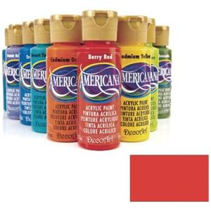 デコアート アメリカーナアクリルペイント 2oz.59ml 普通色 CadmiumRed カドミウムレッド da-015