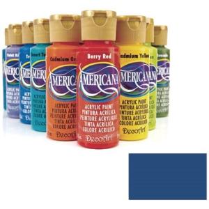 デコアート アメリカーナアクリルペイント 2oz.59ml 普通色 True Blue トゥルーブル...