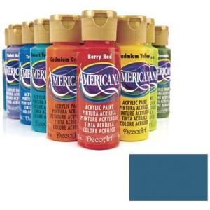 デコアート アメリカーナアクリルペイント 2oz.59ml 普通色 Victorian Blue ビク卜リアンブルー da-039