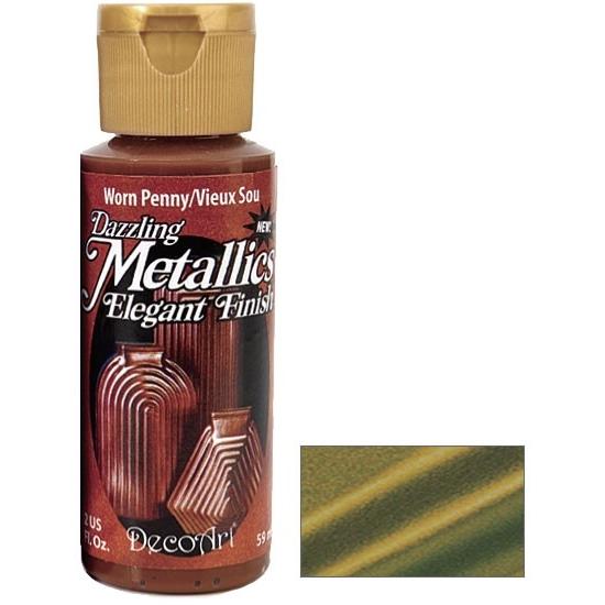 デコアート アメリカーナアクリルペイント 2oz.59ml メタリックカラー Glorious Go...