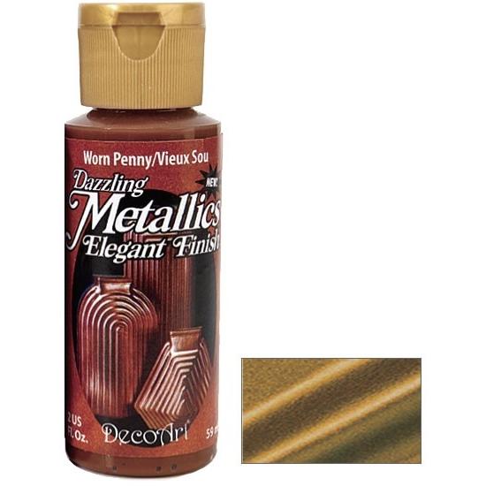 デコアート アメリカーナアクリルペイント 2oz.59ml メタリックカラー Venetian Go...