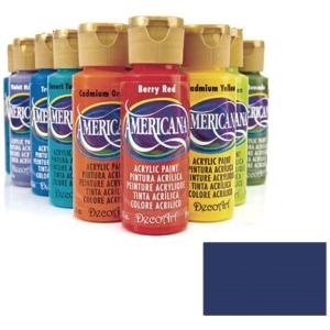 デコアート アメリカーナアクリルペイント 2oz.59ml 普通色 Ultra Blue Deep ...