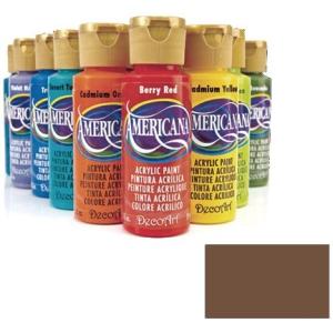 デコアート アメリカーナアクリルペイント 2oz.59ml 普通色 Light Cinnamon ラ...