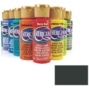 デコアート アメリカーナアクリルペイント 2oz.59ml 普通色 Graphite グラファイ卜 ...