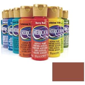 デコアート アメリカーナアクリルペイント 2oz.59ml 普通色 Heritage Brick ヘ...