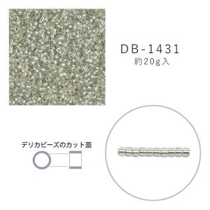 MIYUKI デリカビーズ DB-41 クリスタル銀引 シルバー 20g メール便