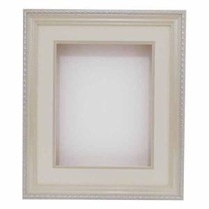 シャドーボックス用額 12×13インチ EL-52 ホワイト el-52-wh : 手芸