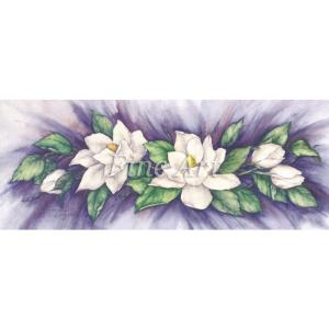 シャドープリント マグノリアの花飾り FA18-038｜abc-craft