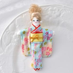 タカギ繊維 人形用ドレスキット 着物 メール便/宅配便可  nb-17