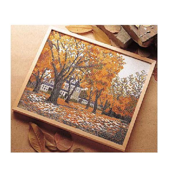 刺繍 キット オリムパスクロスステッチ 秋深まる メール便/宅配便可  nno-7108