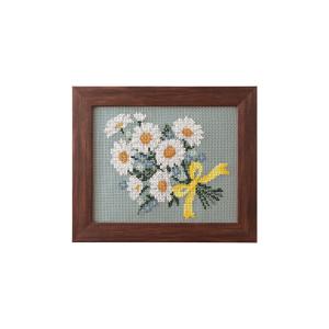 cosmo 刺しゅうキット 季節を彩るフラワーアレジメント マーガレットのブーケ no-522211