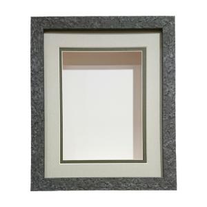 シャドーボックス用額 6×8インチ グリーン d-52g : 手芸用品のABC