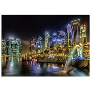 キラキラビーズアート キット シンガポールの夜景 scb-390の商品画像