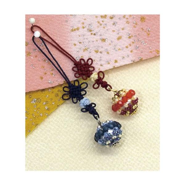 TOHO ビーズキット ゆいまり 猩々緋色&amp;常磐色 メール便/宅配便可 yuimari-2