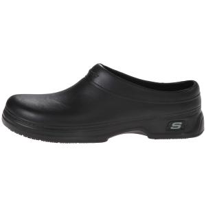 【並行輸入品】Skechers for Work メンズ オズワルド バルダークロッグ、ブラック、13 M US Skechers for