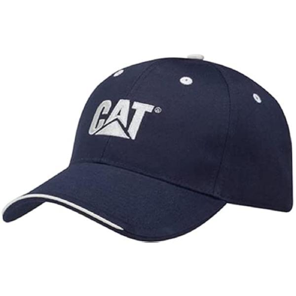 【並行輸入品】CAT Caterpillar Equipment Embroidered Navy ...