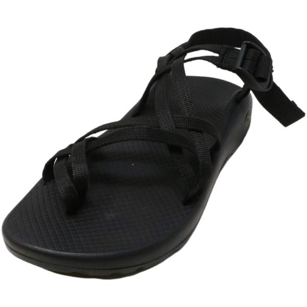 【並行輸入品】Chaco レディース Zx2 クラシックサンダル, ブラック, 6 Wide Cha...