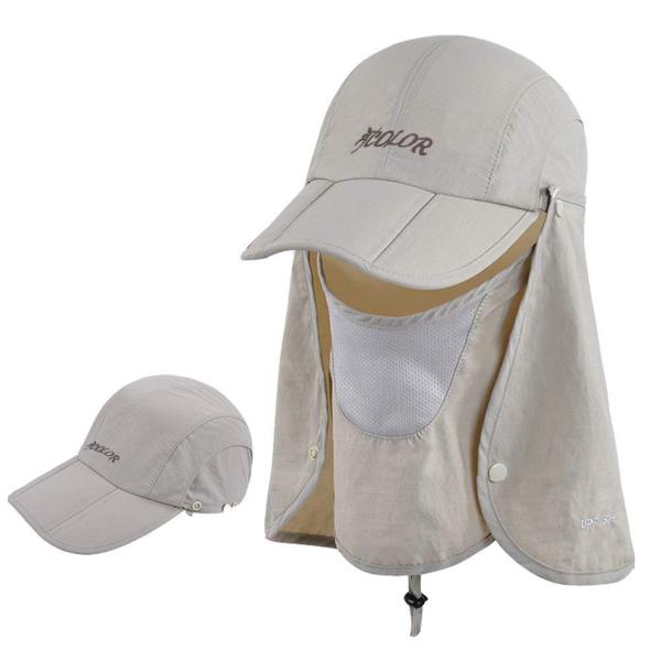 【並行輸入品】icolor Sun Cap Fishing Hats,Outdoor UPF 50+...