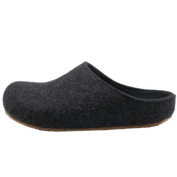 【並行輸入品】HAFLINGER メンズ オープンバック スリッパ, グレー グラファイト 77, ...