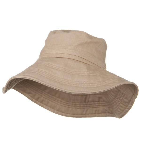 【並行輸入品】Wide Brim Ladiesリネン帽子 US サイズ: 3L カラー: オレンジ ...