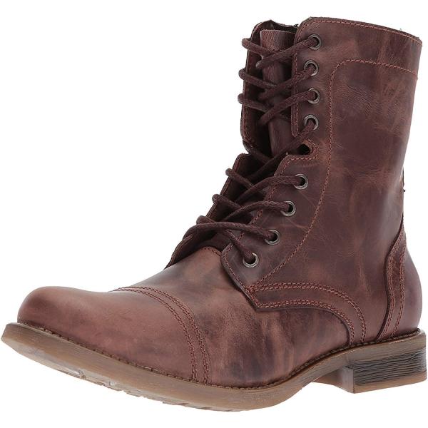 【並行輸入品】Steve Madden Men's Troopah c Combat Boot St...