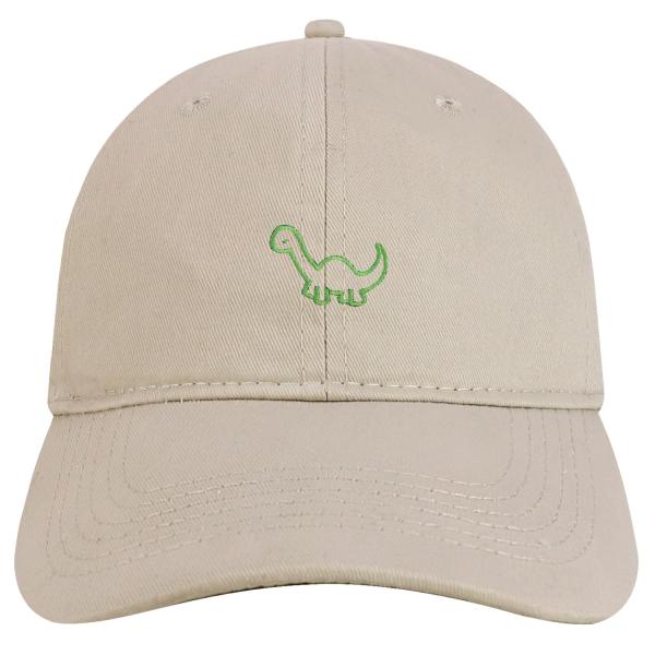 【並行輸入品】トレンディアパレルショップ恐竜刺繍キャッププレミアムコットンDad Hat カラー: ...