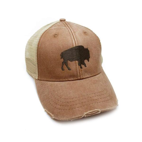 【並行輸入品】Black Lantern Trucker Hat   with Distressed...