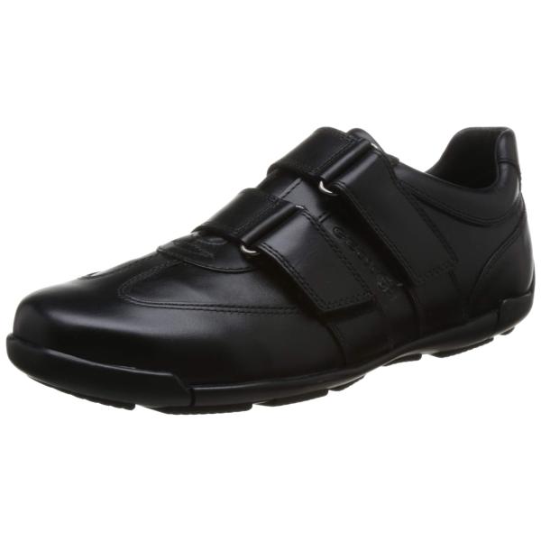 【並行輸入品】Geox Men's Edgeware 2 Leather Velcro Sneake...