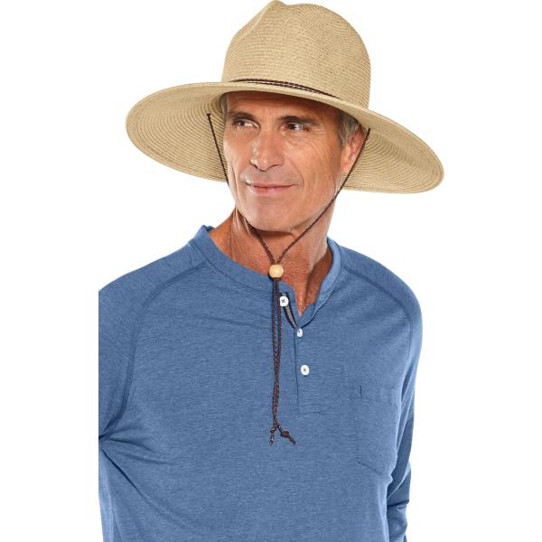 【並行輸入品】Coolibar HAT メンズ US サイズ: XX Large カラー: ホワイト...