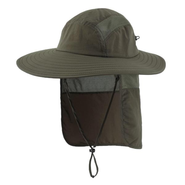 【並行輸入品】Home Preferred Mens UPF 50+サンプロテクションキャップネクタ...