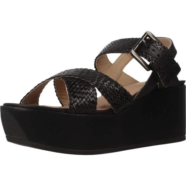 【並行輸入品】Geox Women's Platform Flatform Sandals, Bla...