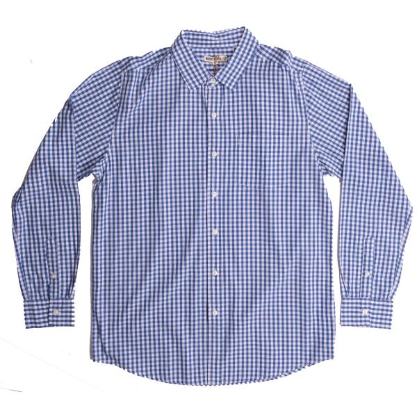 【並行輸入品】Whiskey and Oak Mens Plaid Casual Long Slee...