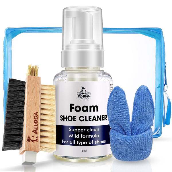 【並行輸入品】Alloda Shoe Cleaner, Rich Foam Clean 80Pair...