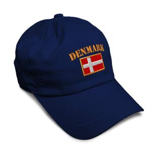 【並行輸入品】Speedy Pros Soft Baseball Cap Denmark Flag Embroidery Flags Worl