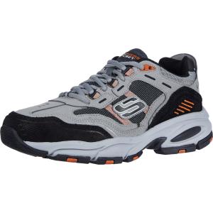 【並行輸入品】Skechers Men's Vigor 2.0 Nanobet Oxford, Gray/Orange, 13 M US Ske
