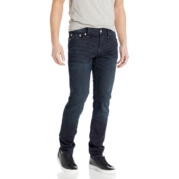 【並行輸入品】True Religion メンズ Rocco スキニー レッグフィットジーンズ シル...