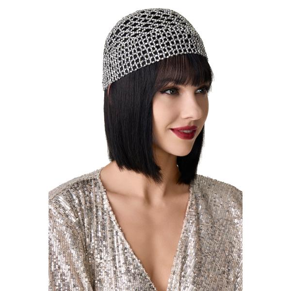 【並行輸入品】BABEYOND 1920年代 ビーズキャップ ヘッドピース ベリーダンスキャップ エ...