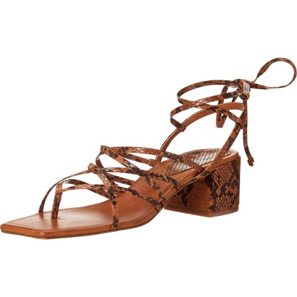 【並行輸入品】Jessica Simpson Ivelle Heeled Sandal Brown ...