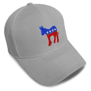 【並行輸入品】Speedy Pros Baseball Cap Democrat A Embroidery Acrylic Dad Hats