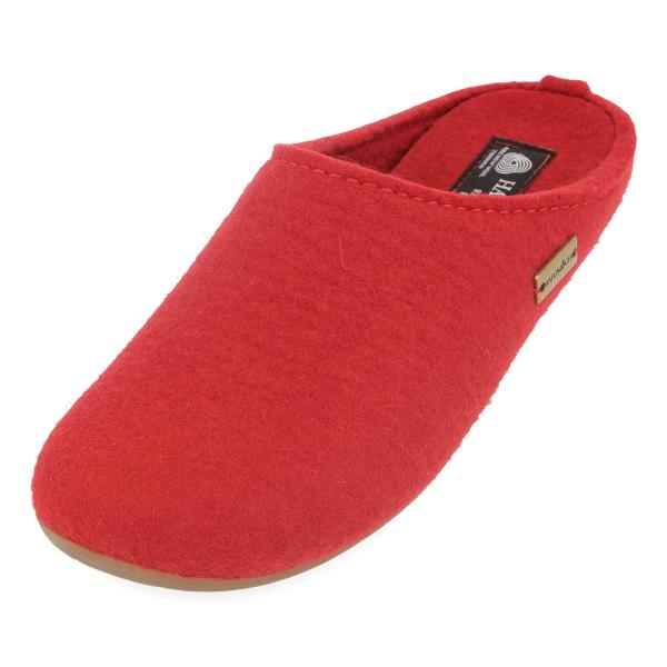 【並行輸入品】HAFLINGER Men's Slippers Mule, Rubin, US:7