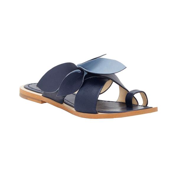 【並行輸入品】LOUISE ET CIE Amure Leather Sandal, 5.5 Blu...